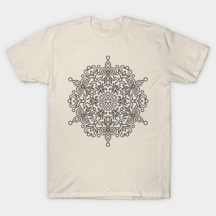 MANDALA to paint by yourself 02 T-Shirt